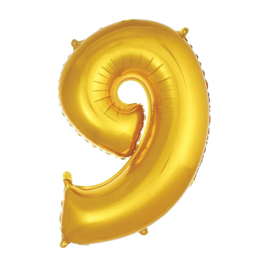 Folyo Balon Gold 9 34 İnç 76 Cm